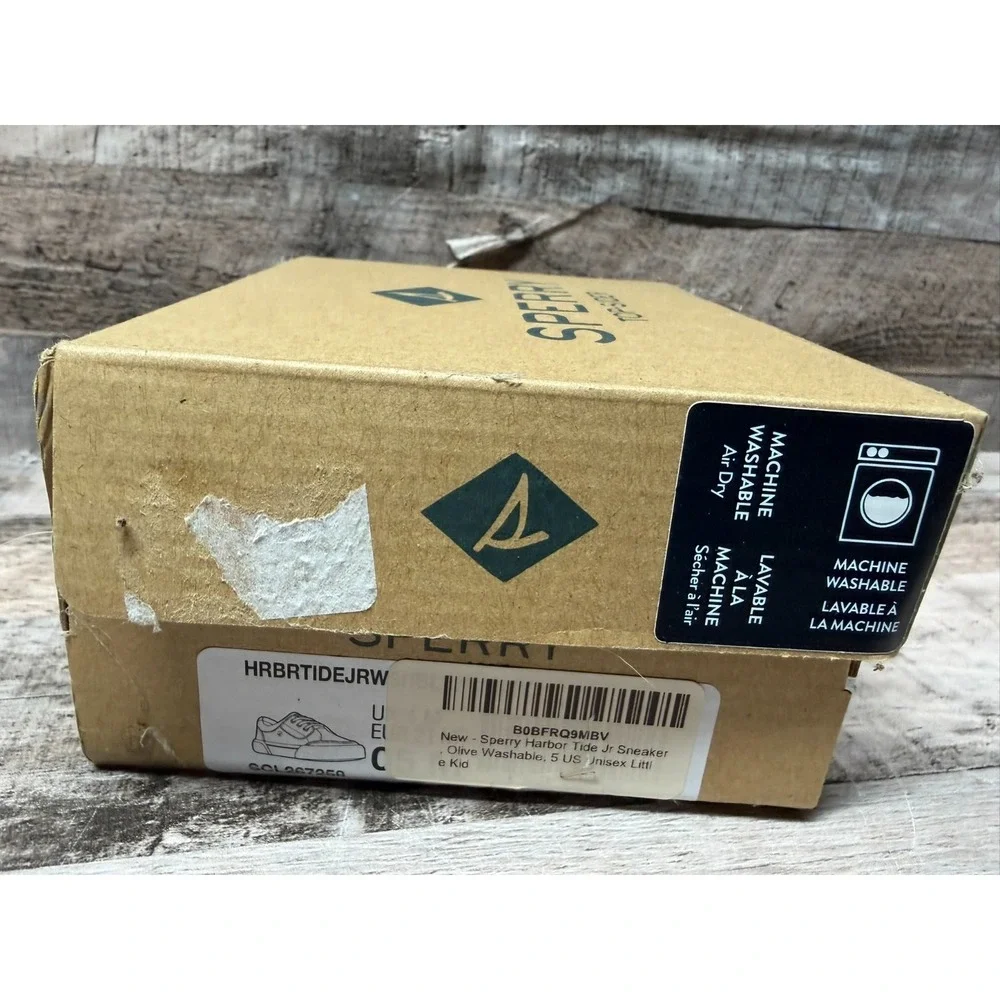 New Sperry Baby Toddler Boat Shoes Green Size 5 Toddler